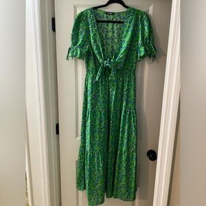 Patterned Maxi Dress